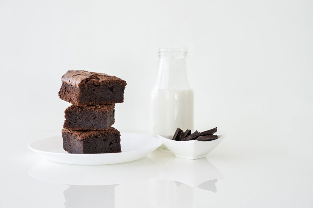 Milk and Brownies, New Zealand Milk Products