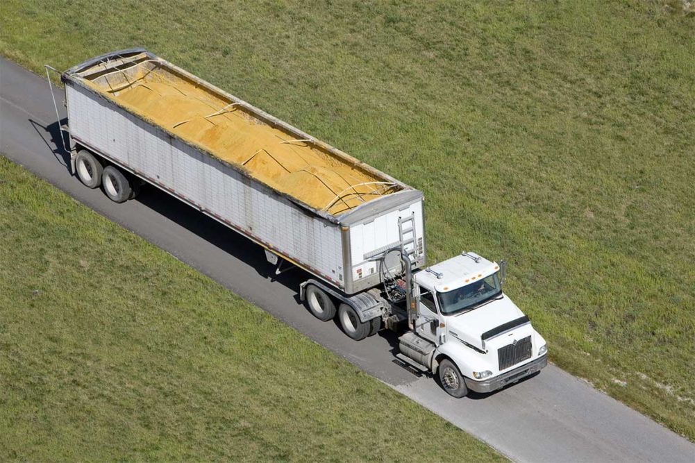 Adobe Stock, Wheat truck