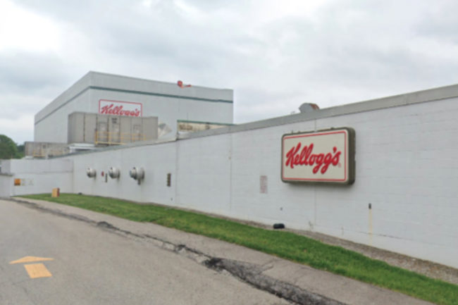 Kellogg's facility in Mariemont, OH