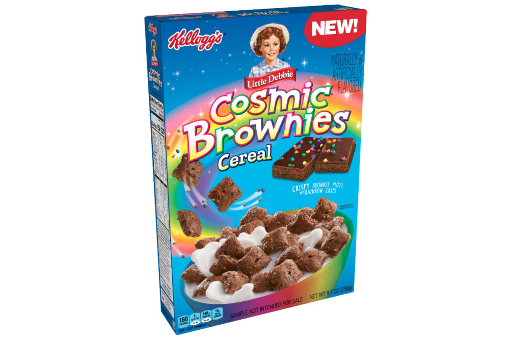 Kellogg's Little Debbie Cosmic Brownies cereal