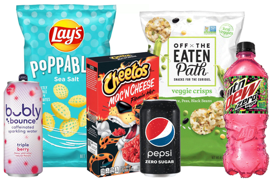 PepsiCo and Frito-Lay products