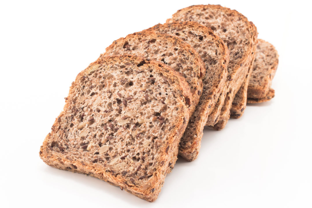 Whole grain sprouted wheat bread