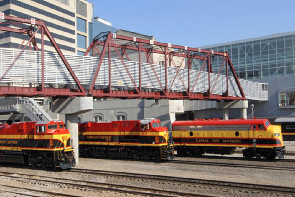 Kansas City Southern railroad cars