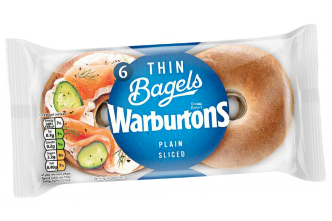 Warburtons Thin Bagels
