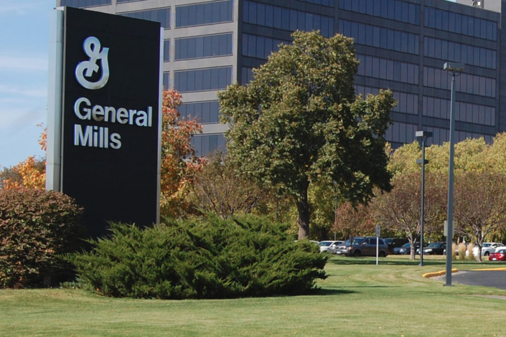 General Mills main office sign