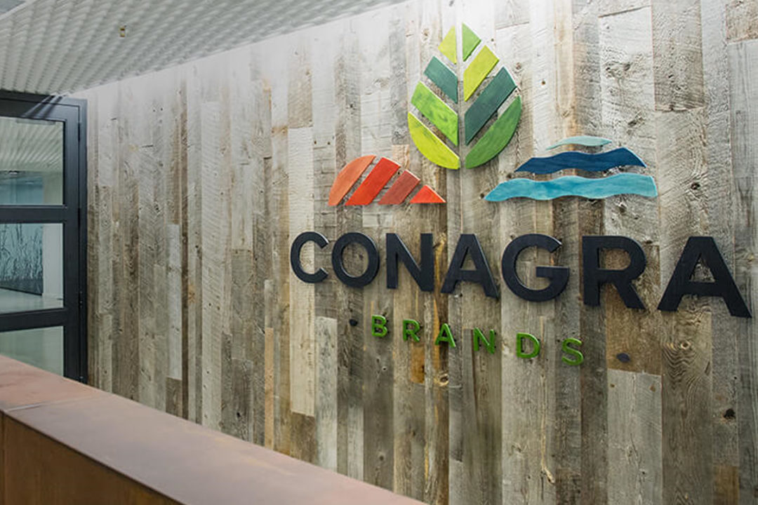 Interior of Conagra Brands Inc.'s headquarters in Chicago