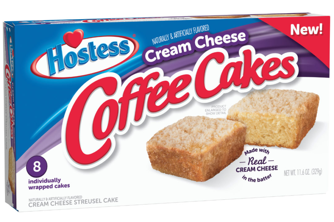 Hostess cream cheese coffee cakes