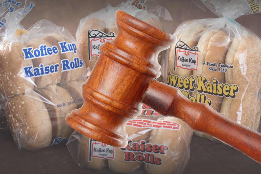 Kaiser rolls from Koffee Kup Bakery