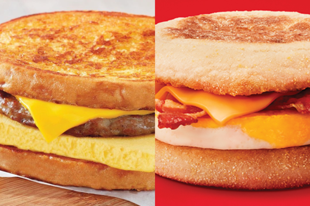 French Toast Breakfast Sandwich from Burger King