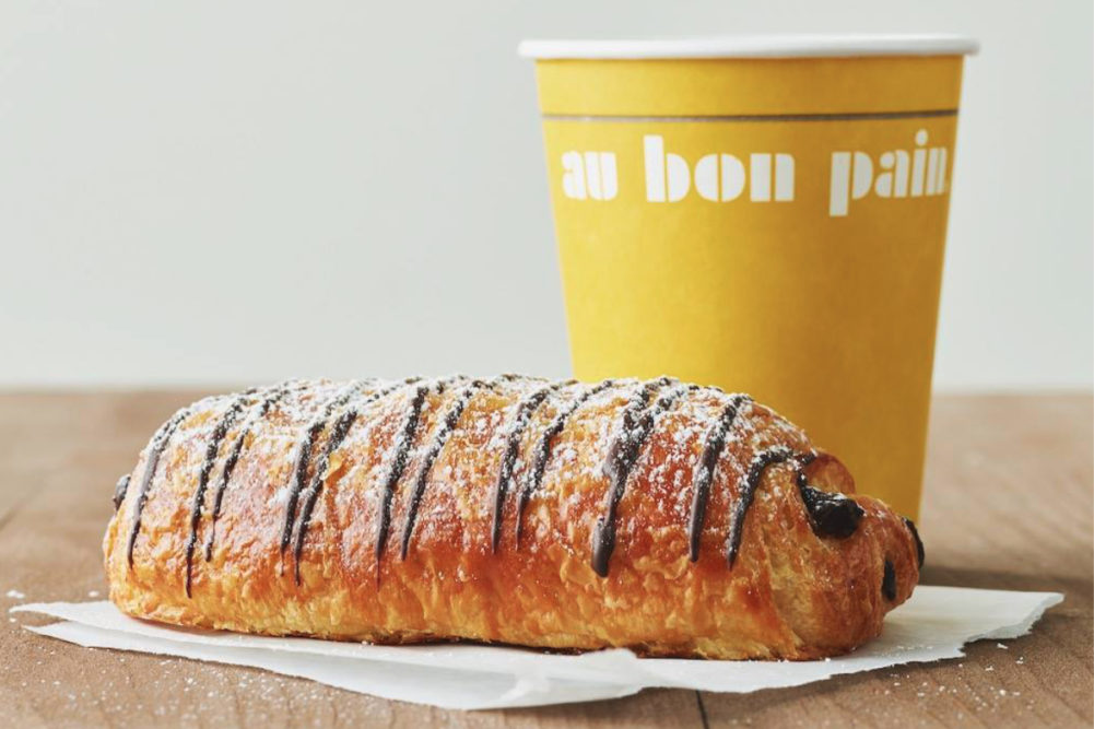 Au Bon Pain pastry and coffee