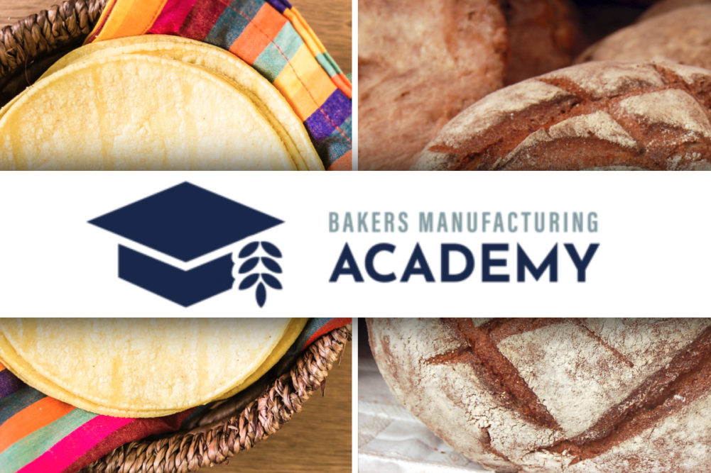 Bakers Manufacturing Academy class for tortillas and hearth bread