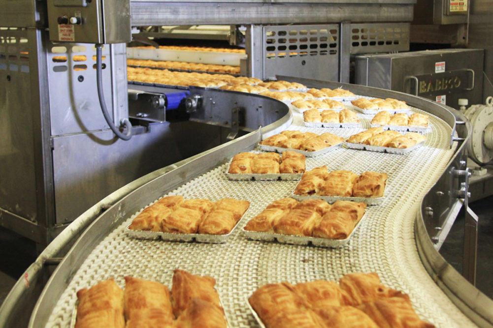 Michel's Bakery product production line