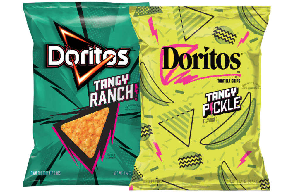 Doritos Tangy Ranch and Tangy Pickle