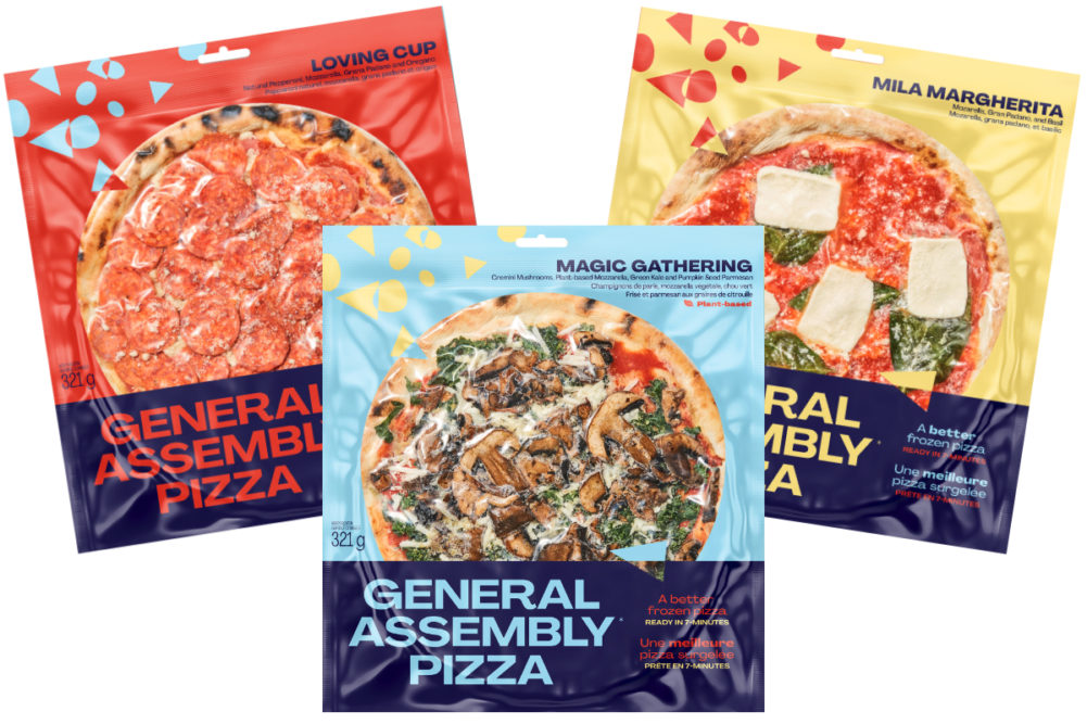 General Assembly frozen pizzas