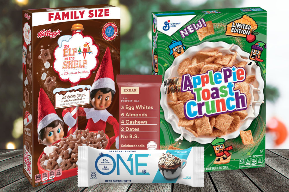 New seasonal products from from General Mills, Kellogg, Hershey