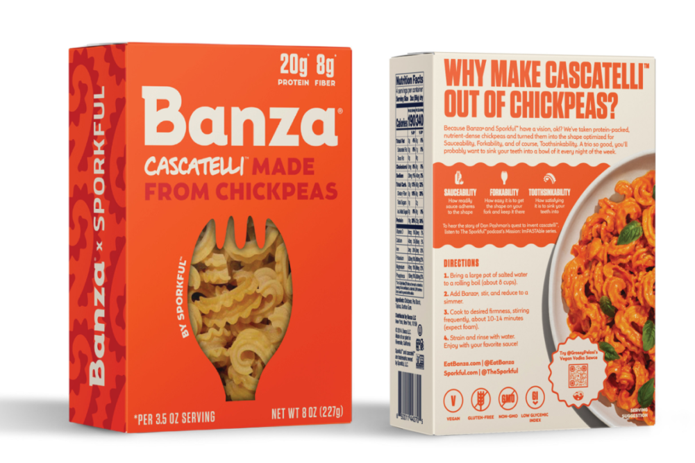 Banza chickpea cascatelli