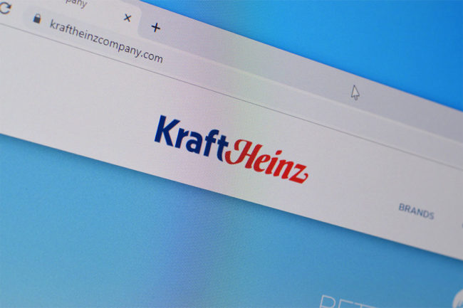 Kraft Heinz website