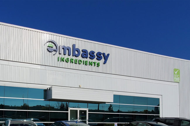 Embassy Ingredients manufacturing facility