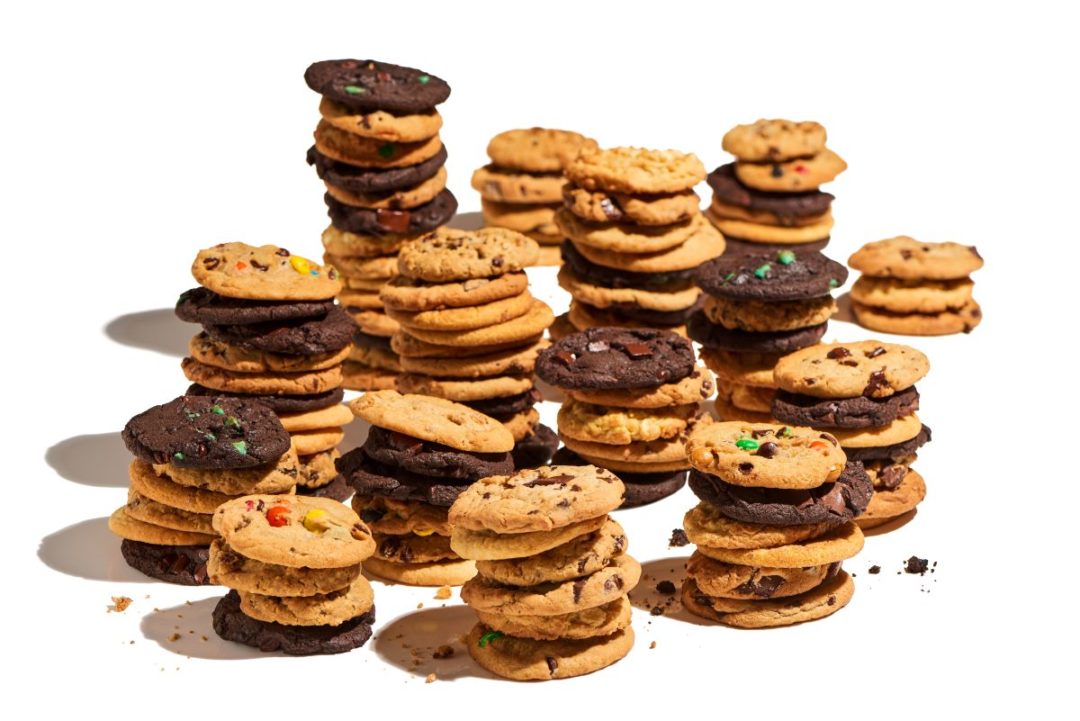 Piles of cookies