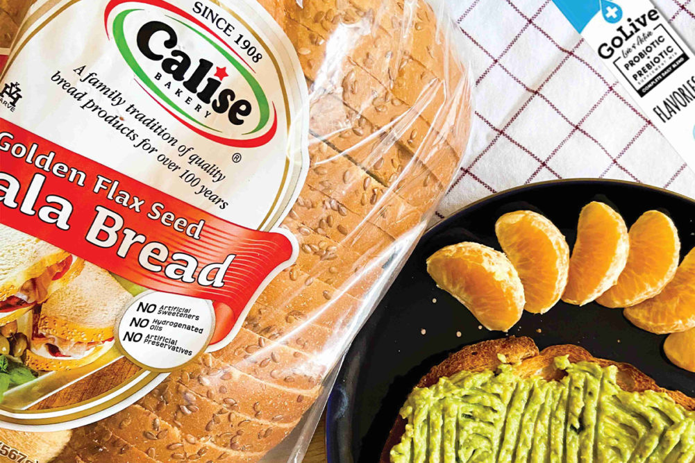 Calise flax seed bread