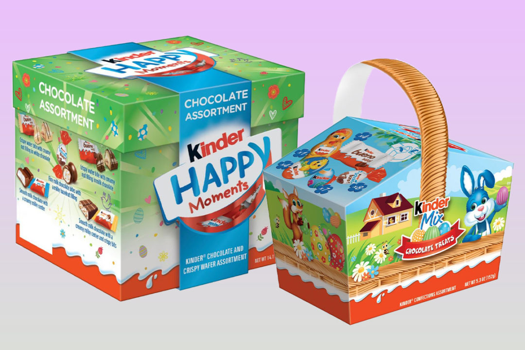 Recalled Kinder products
