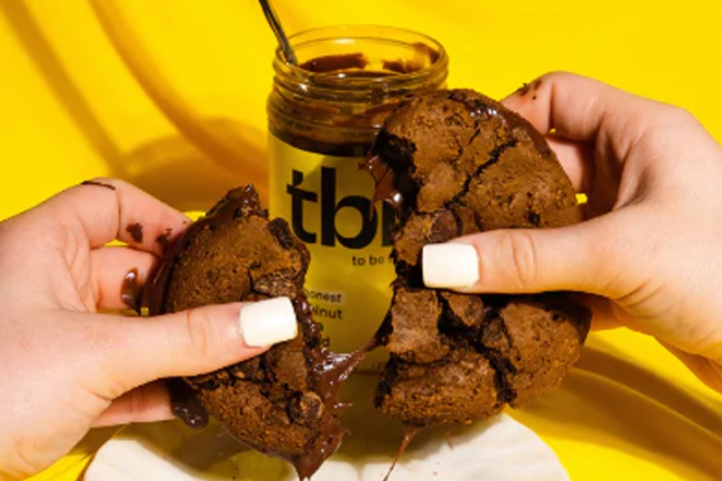 Toto foods and TBH double chocolate hazelnut cookie