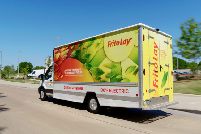 Frito-Lay electric truck