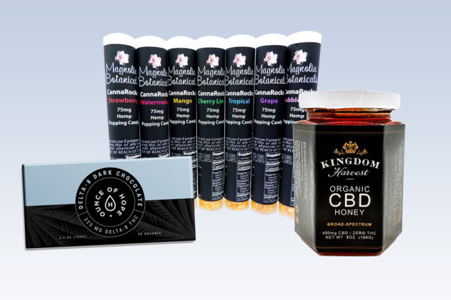 CBD and delta-8 food products