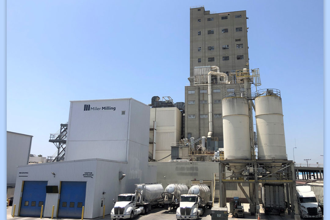 Miller Milling's Los Angeles flour mill