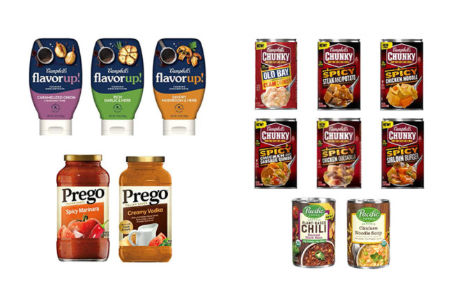 New Campbell Soup Co. products