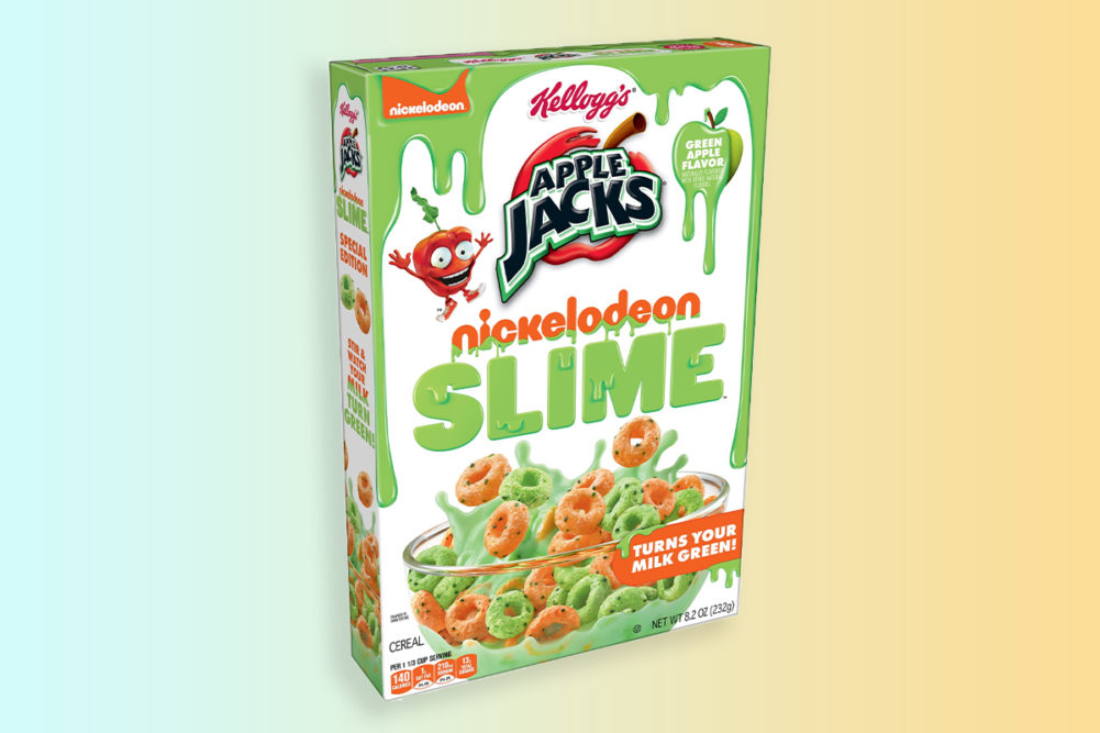 Apple Jacks Slime cereal