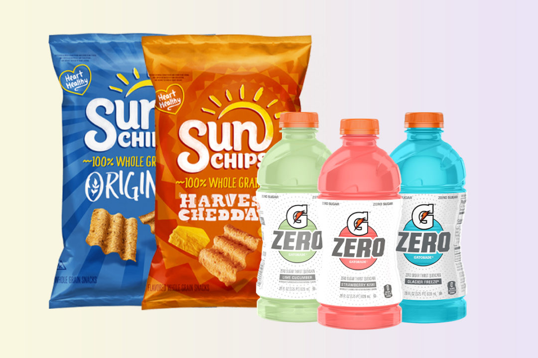 Sun Chips and Gatorade Zero