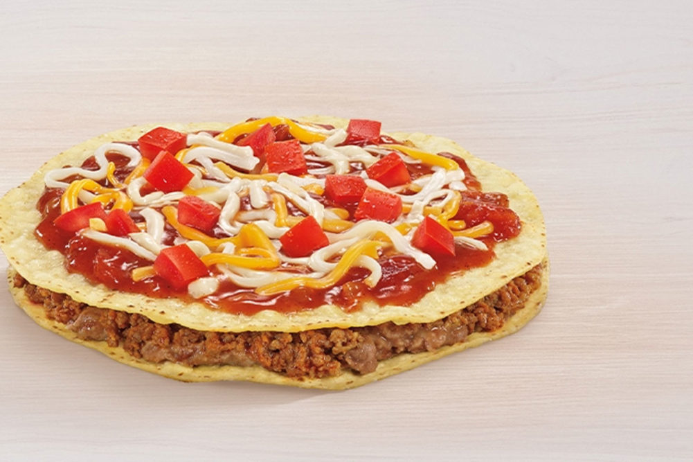Taco Bell Mexican pizza