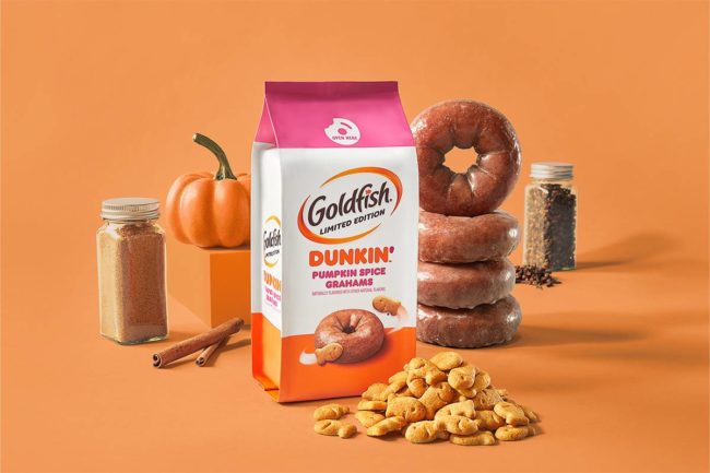Goldfish Dunkin’ Pumpkin Spice Grahams