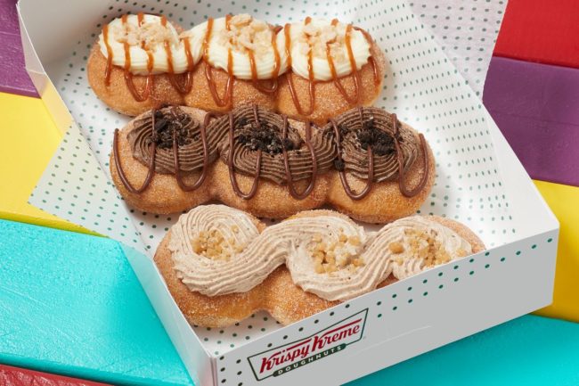 Krispy Kreme churro donuts