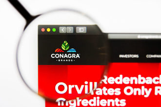 Conagra website, magnifying glass