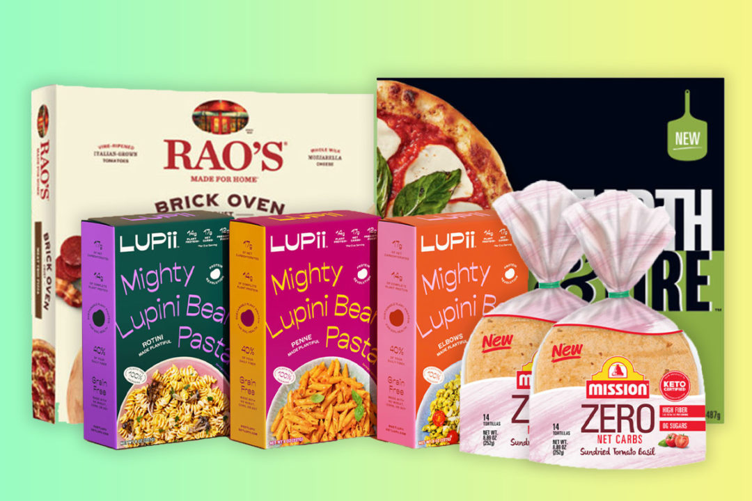 New pizza, pasta and bread products