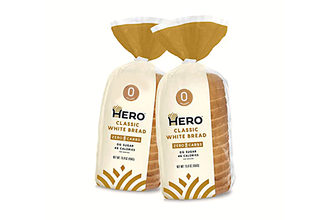 Hero Bread, sliced white bread loaves