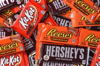 Hershey candy bars, Kit Kat, Reese's, Adobe Stock