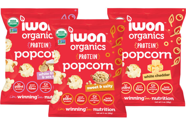 IWON protein popcorn