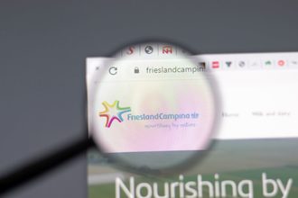 FrieslandCampina Ingredients website, magnifying glass
