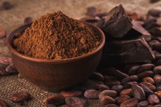 Cocoa powder and cocoa berries