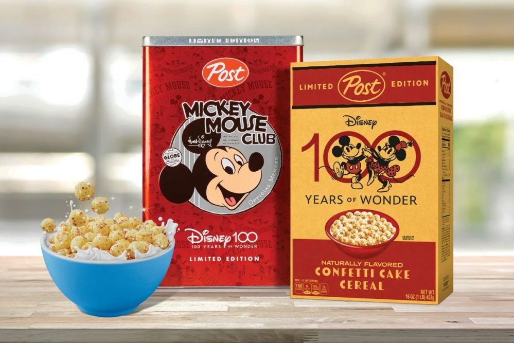 Post and Disney cereal collaboration