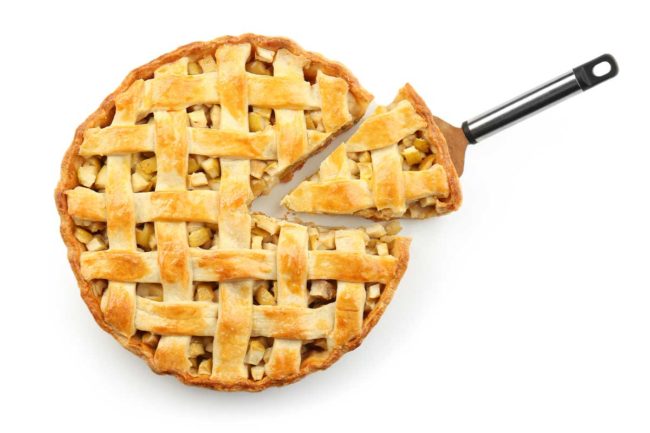 Apple pie. 