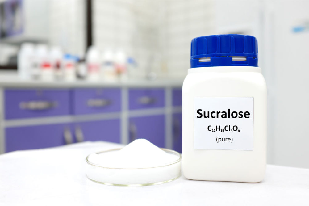 Sucralose in a lab