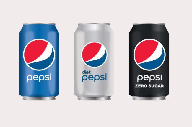 Pepsi, Diet Pepsi and Pepsi Zero