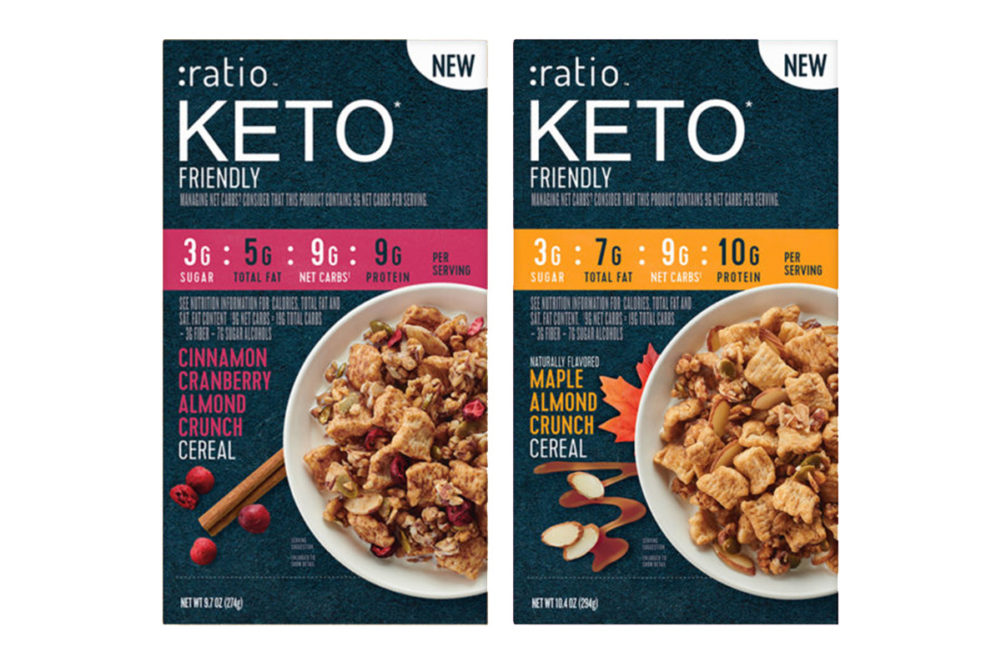 :ratio keto-friendly granola bars