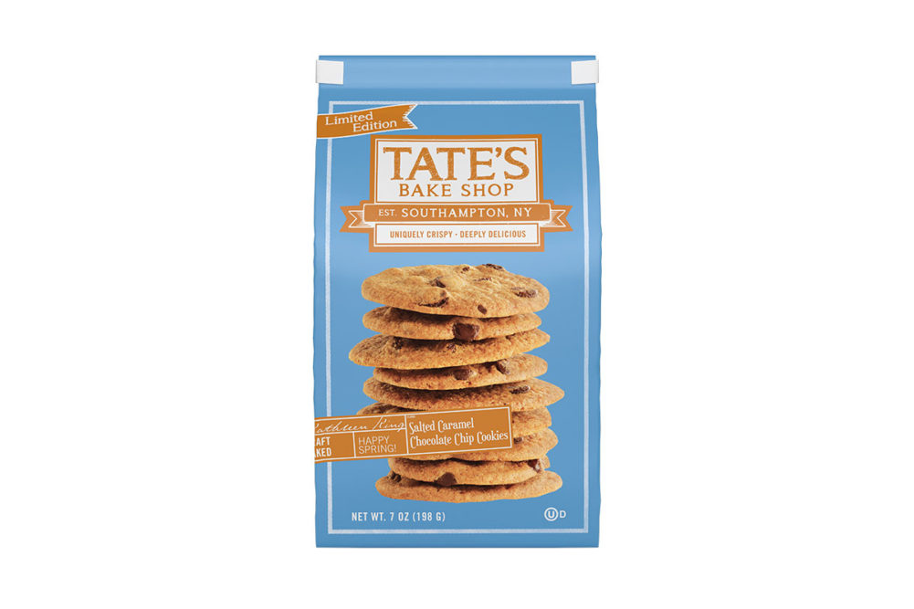 Tate's Bake Shop salted caramel chocolate chip cookies