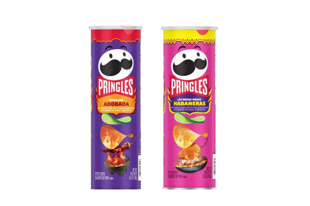 Pringles Enchilada Adobada and Pringles Las Meras Meras Habaneras