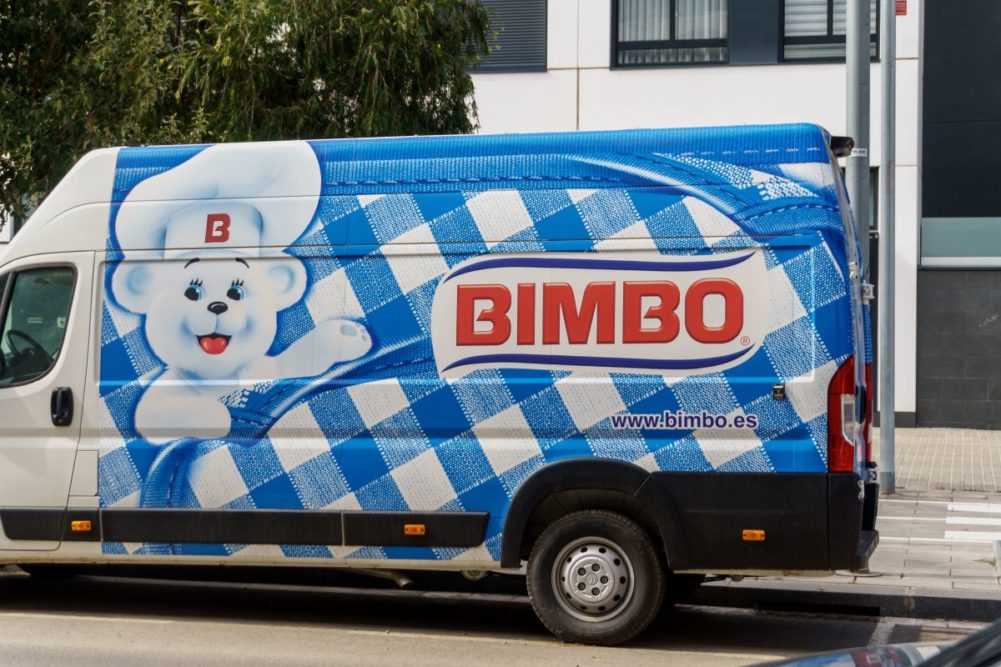 Grupo Bimbo bread delivery truck